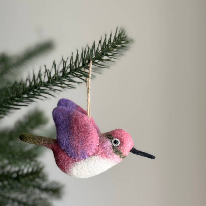 Ganapati - Wholesale Ornament Set - Hummingbird Ornament - Set of 4
