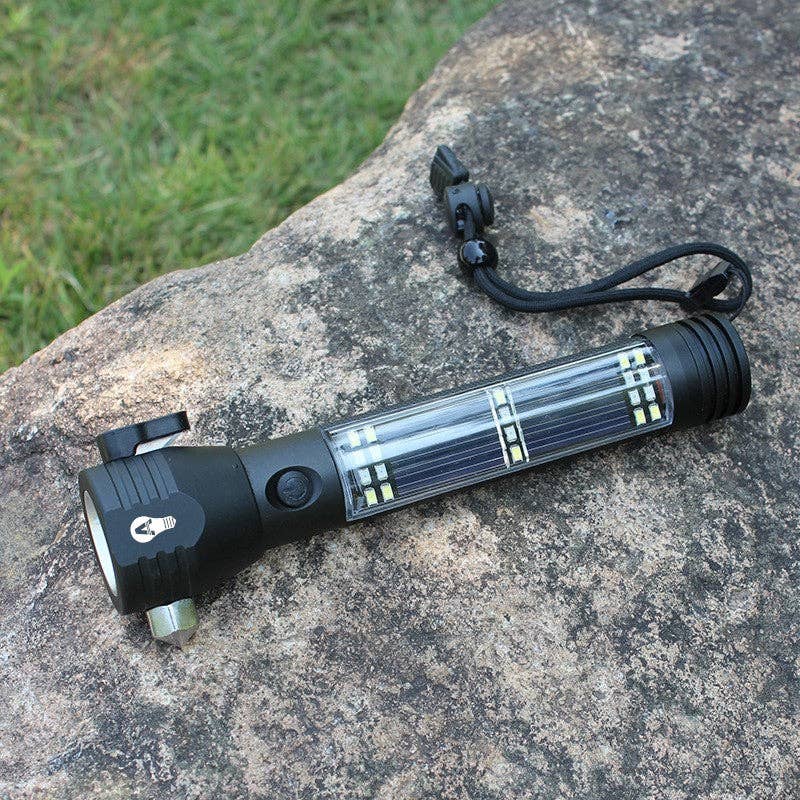 Alltronics (DBA Alltrolite) - Wholesale Handheld Flashlight - Lifesaver 2 - Multi-functional Emergency COB LED Safety Tool Flashlight15