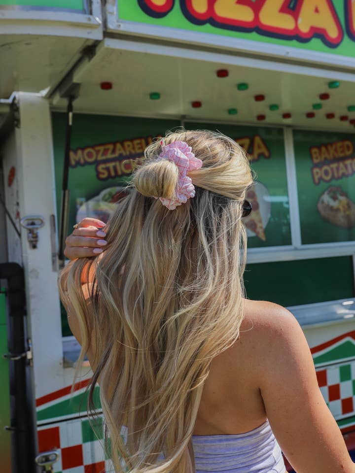 AMERICA'S SWEETHEART MIDI SCRUNCHIE for wholesale by KAXI