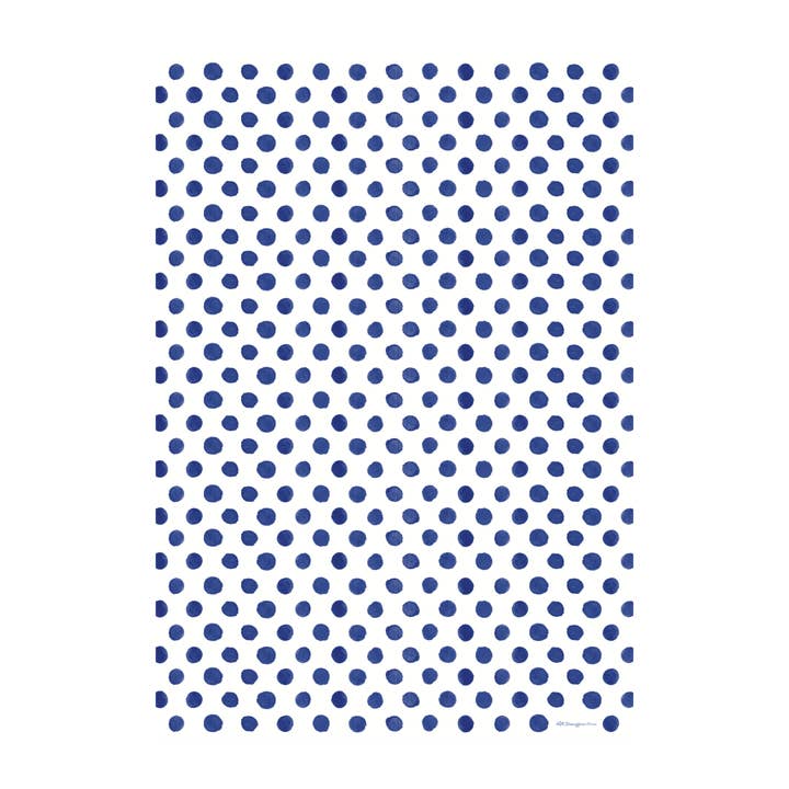 Blue Dot Wrap for wholesale by Immaginare + Seaside