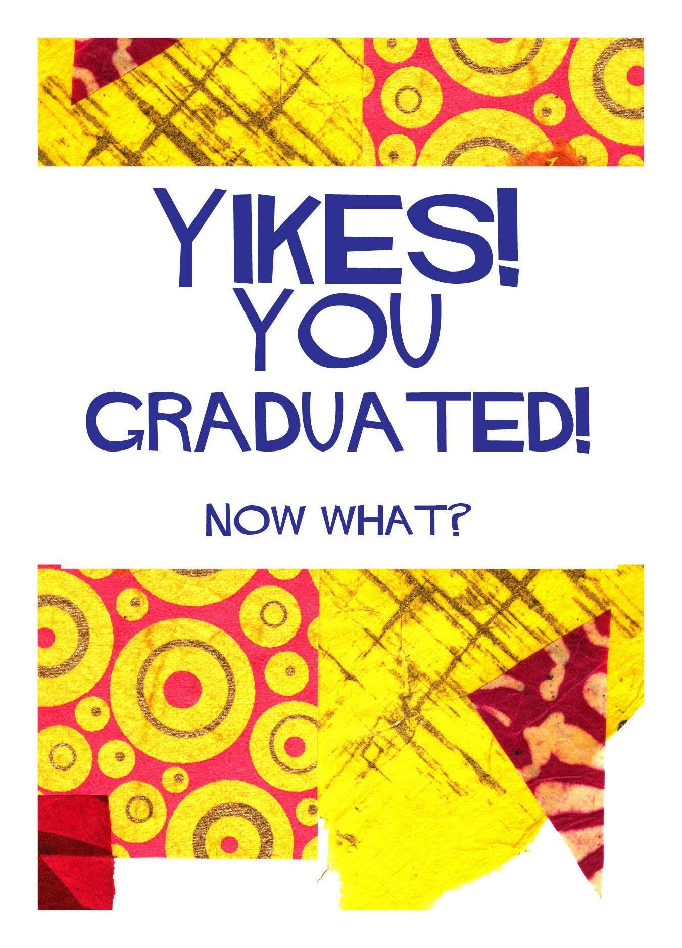 Ampersand Cards - Wholesale Afstudeerkaartje - Yikes - Wenskaart0