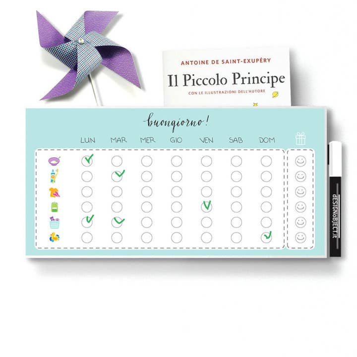 dESIGNoBJECT.it - Vente Tableau noir - Enfant et bébé - Tableau des Responsabilités0