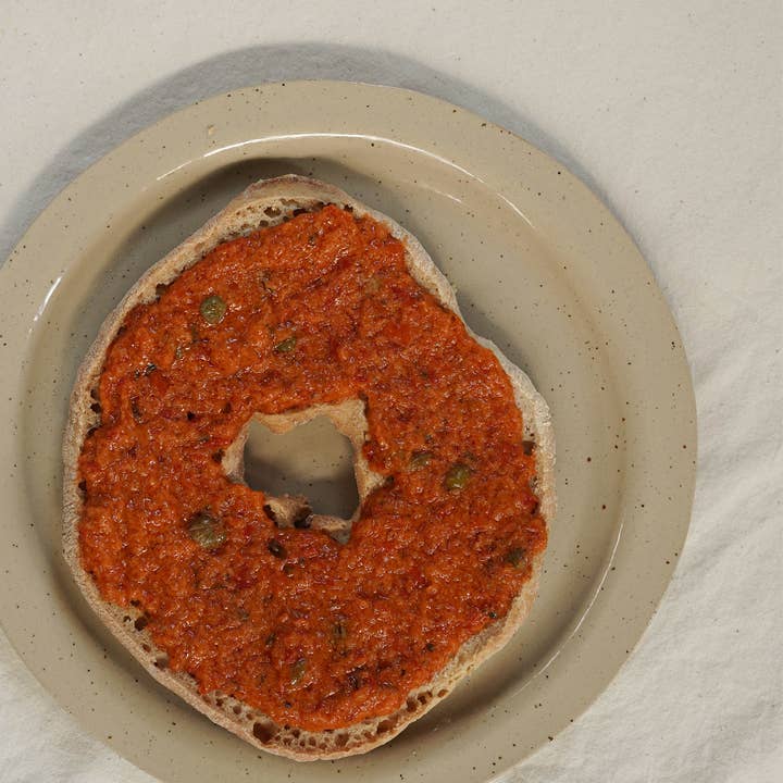 OLIO DI SERRA - Vente Sauces - Crème de poivron sous huile d'olive (190g)1