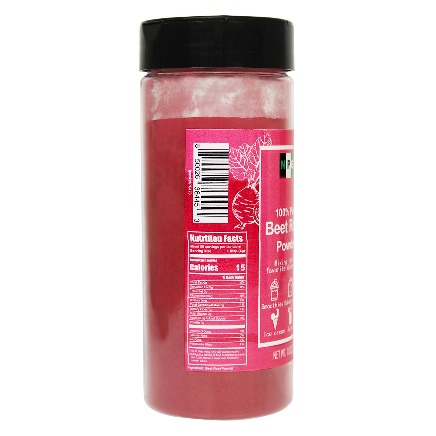 Natural Plus Green – wholesale Protein/superfood powder – NPG Beet Root Powder 8 Oz1