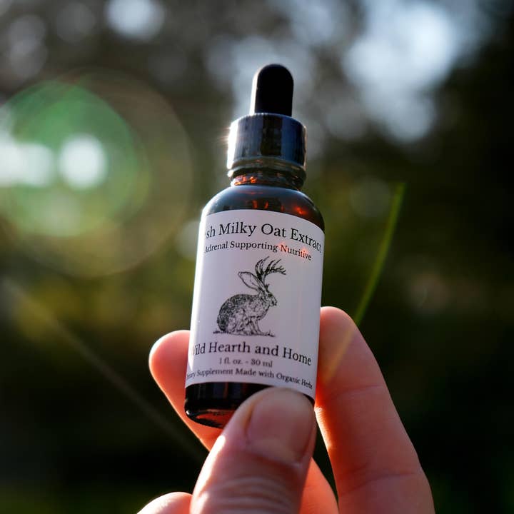 Wild Hearth and Home - Wholesale Tincture - Fresh Milky Oat Extract