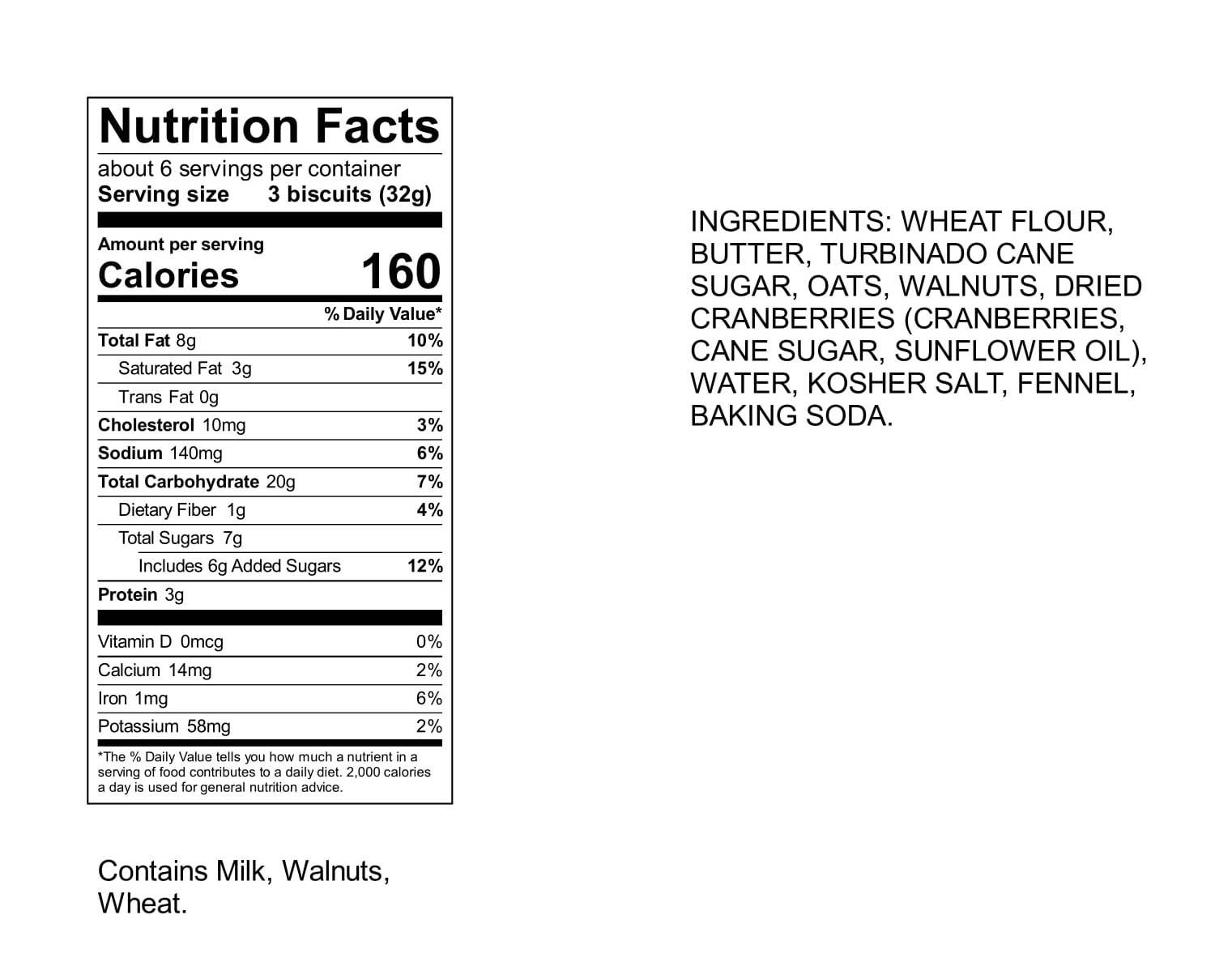 Effies Homemade - Vente Biscuits - Biscuit aux noix6