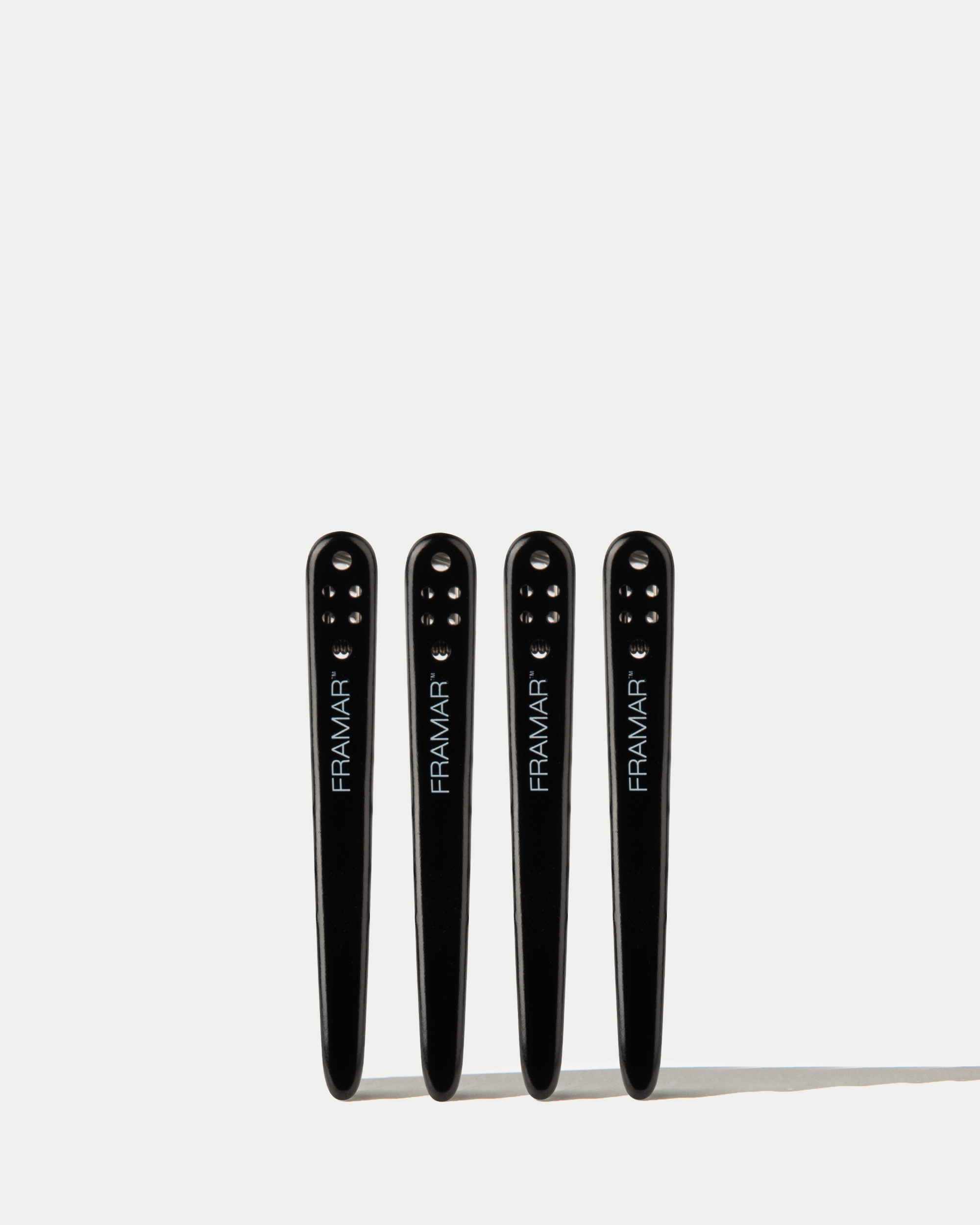 Framar Hair Brushes & Hair Accessories - Vente Pince à cheveux – femme - FRAMAR Pinces à Cheveux Métalliques pour Femmes, Pinces de Séparation Noires5