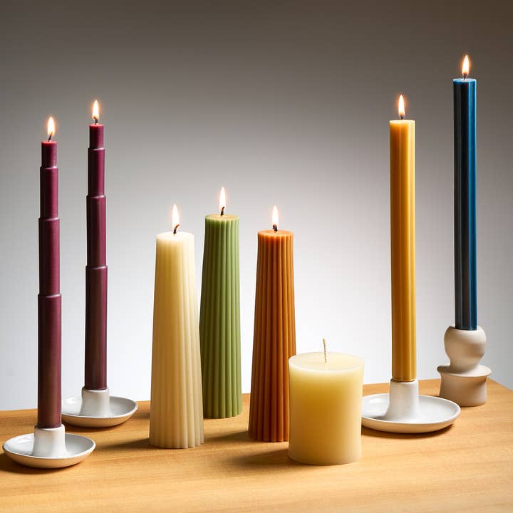 Greentree Home Candle – Großhandel Konische Kerze/Kerzenhalter – 30 cm gerippte Kirchenkerzen17