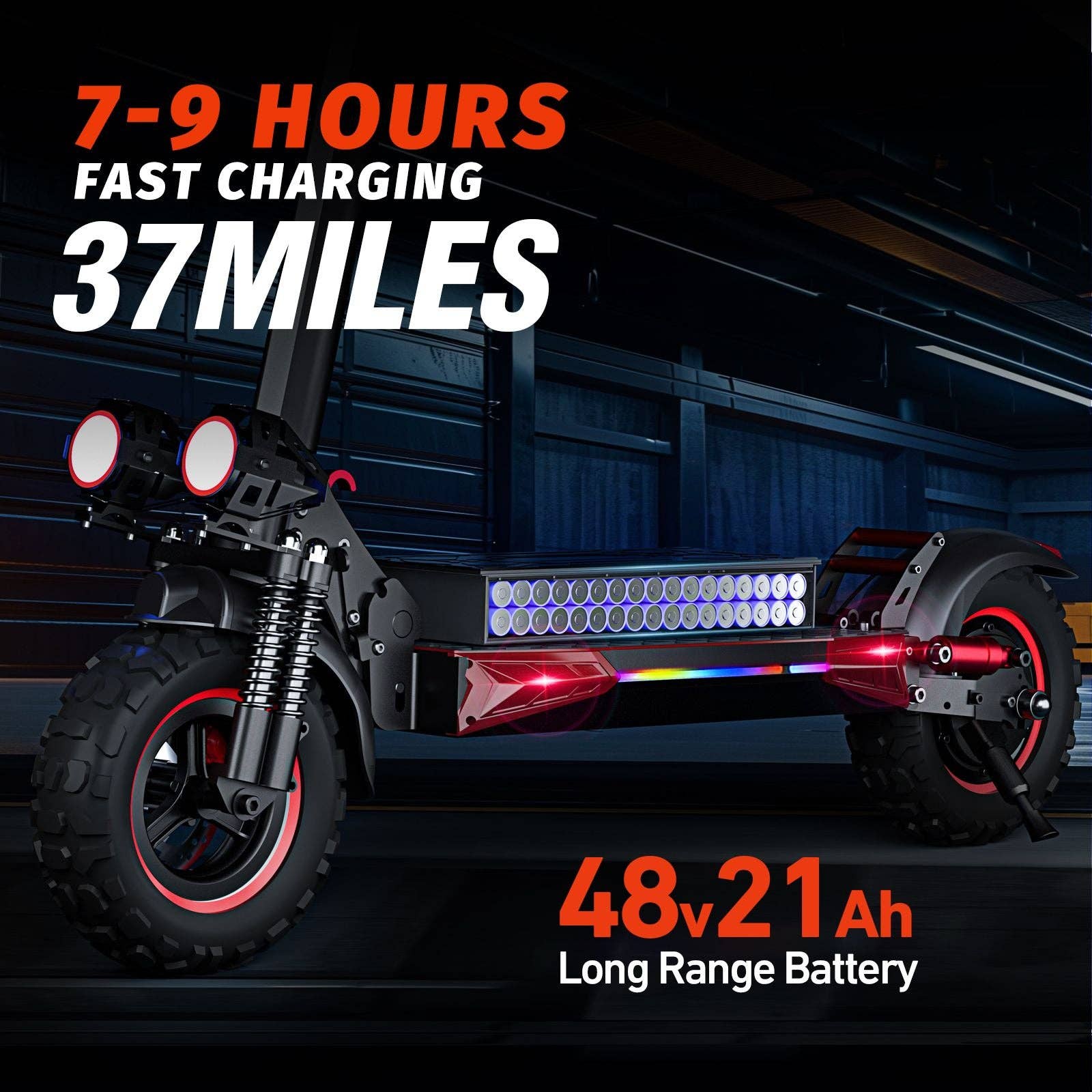 black 1200W High-Power Electric Scooter with Seat for wholesale on Faire4