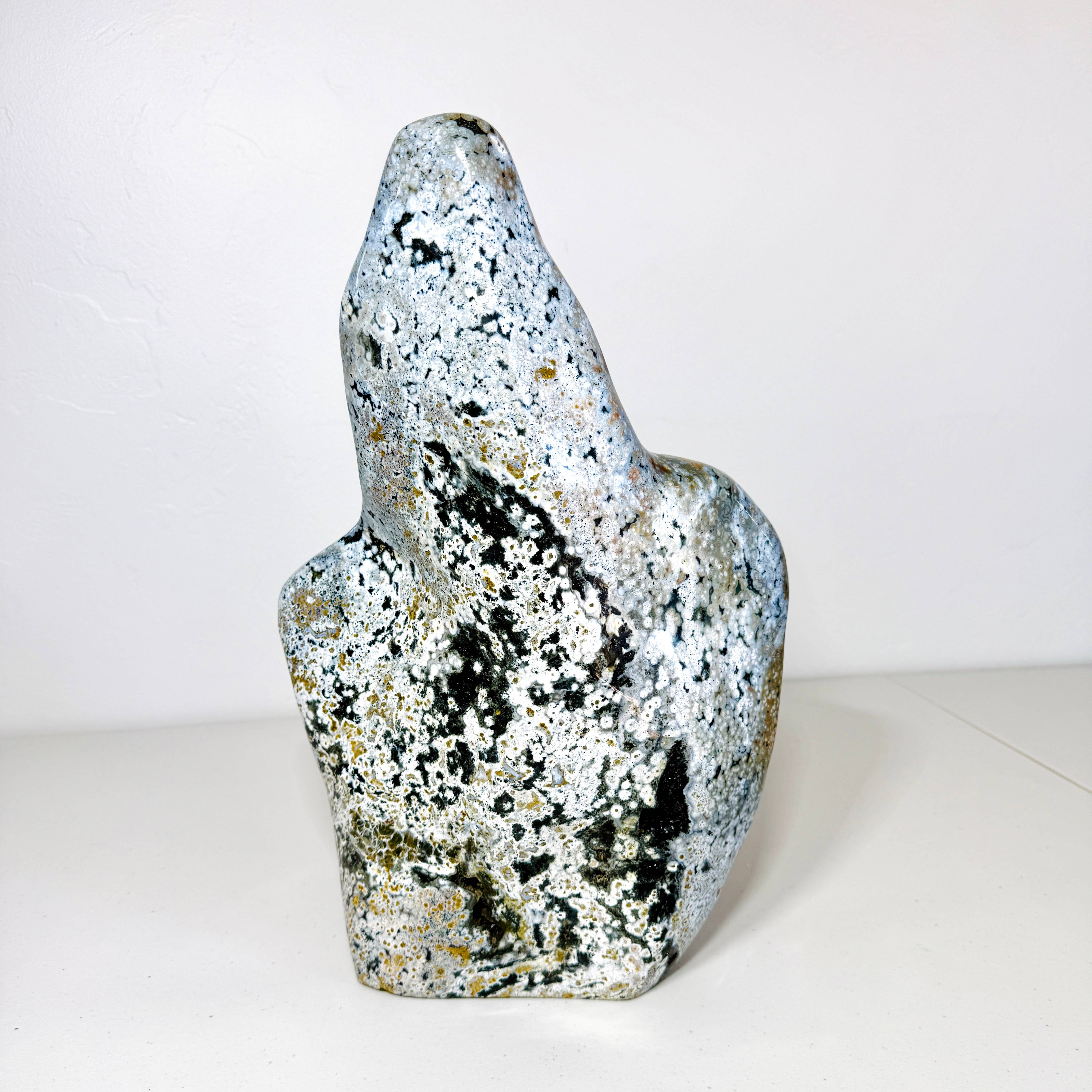 XL Blue Green Ocean Jasper Freeform – 40.1 lbs for wholesale by Kreateur Miami