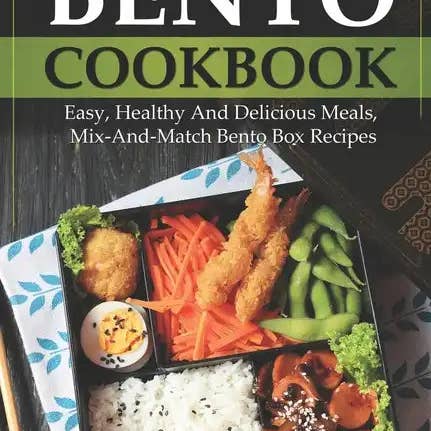 Books by splitShops - Wholesale Cookbook - Easy Bento Cookbook: Easy, Healthy And Delicious Meals, Mix-And-Match Bento Box Recipes - Paperback0