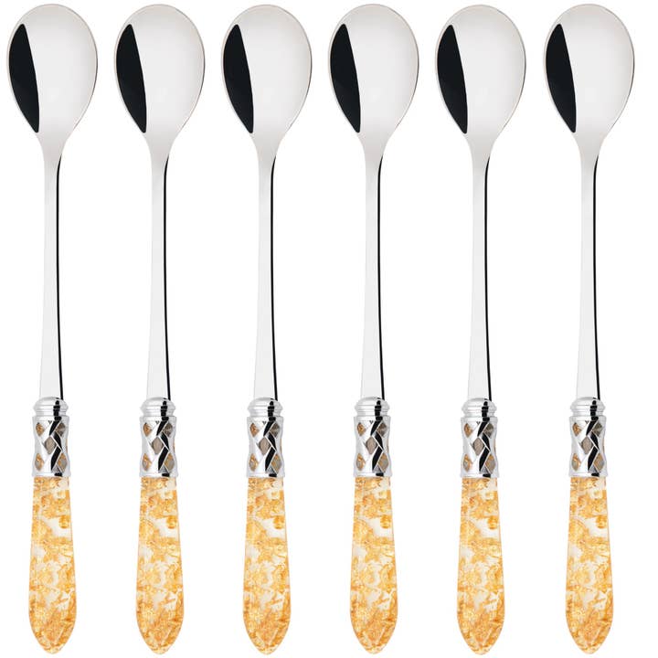 Aladdin IJsthee Lepel - Set van 6, Lange Drank voor wholesale door Casa Bugatti