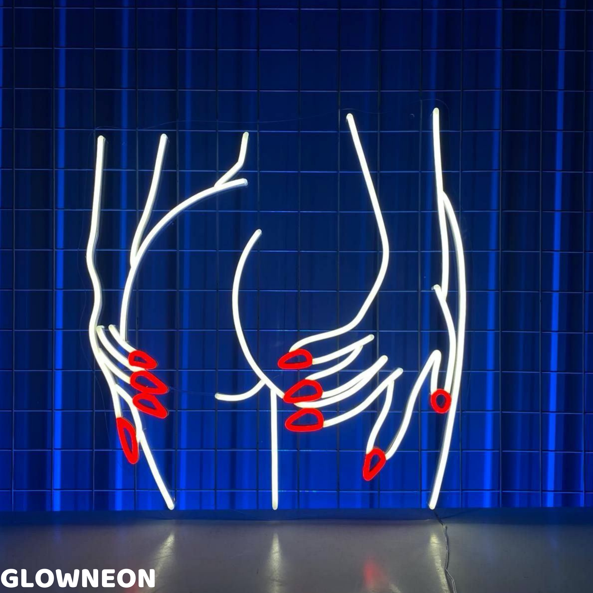 Glow Neon - Wholesale Neon Sign - Sexy Girl Butt Neon Sign, Woman Body Led Sign, Girl Room Art0