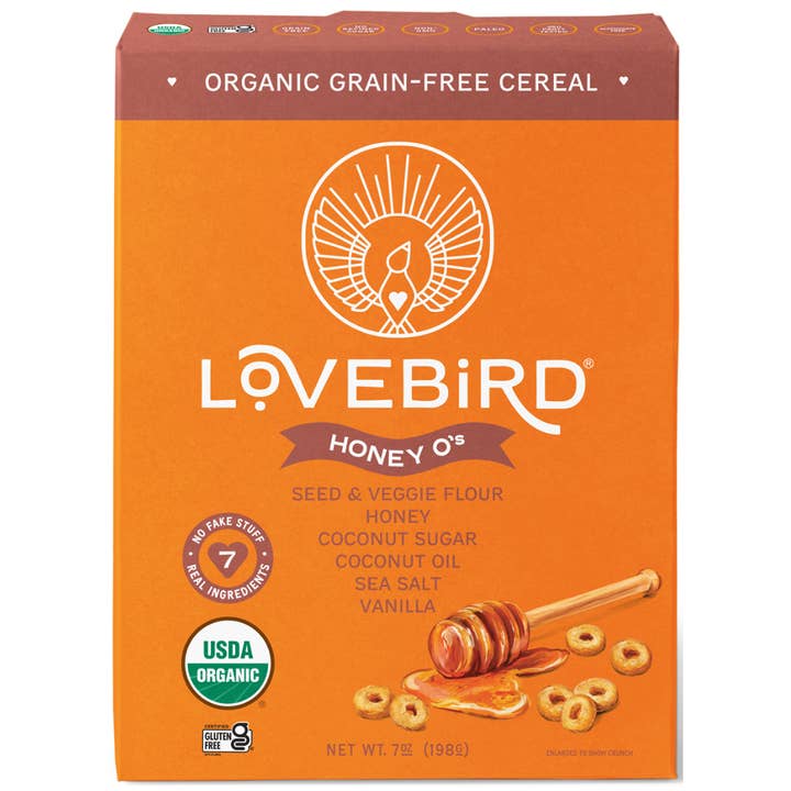 Lovebird Cereal - Wholesale Breakfast Cereal - Lovebird Cereal Honey