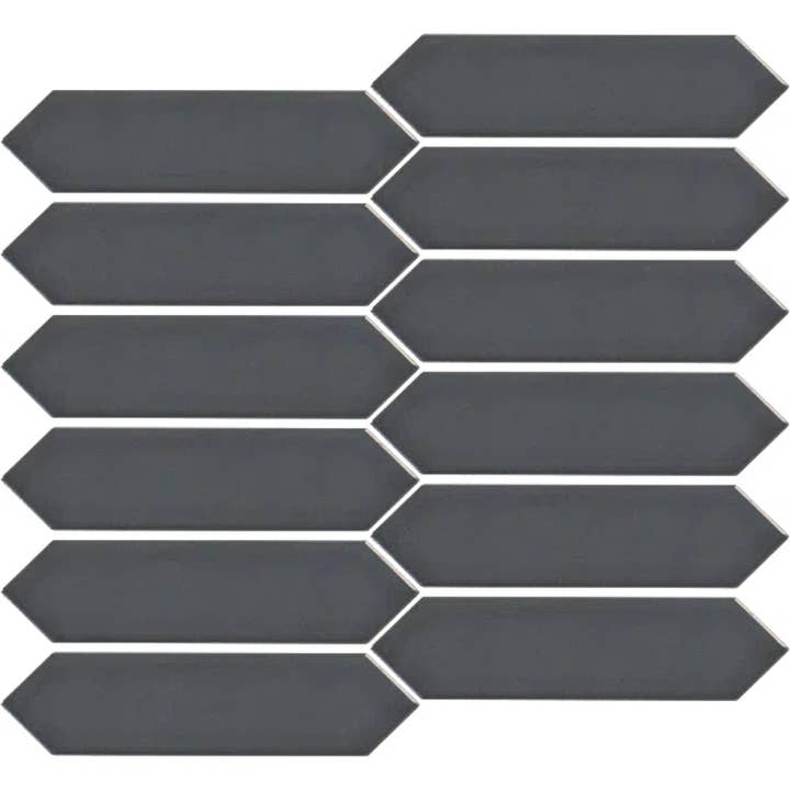 Thomas Avenue Ceramics - Wholesale Wall Tile - 1"x6" Porcelain Pickets Mosaic Tile7