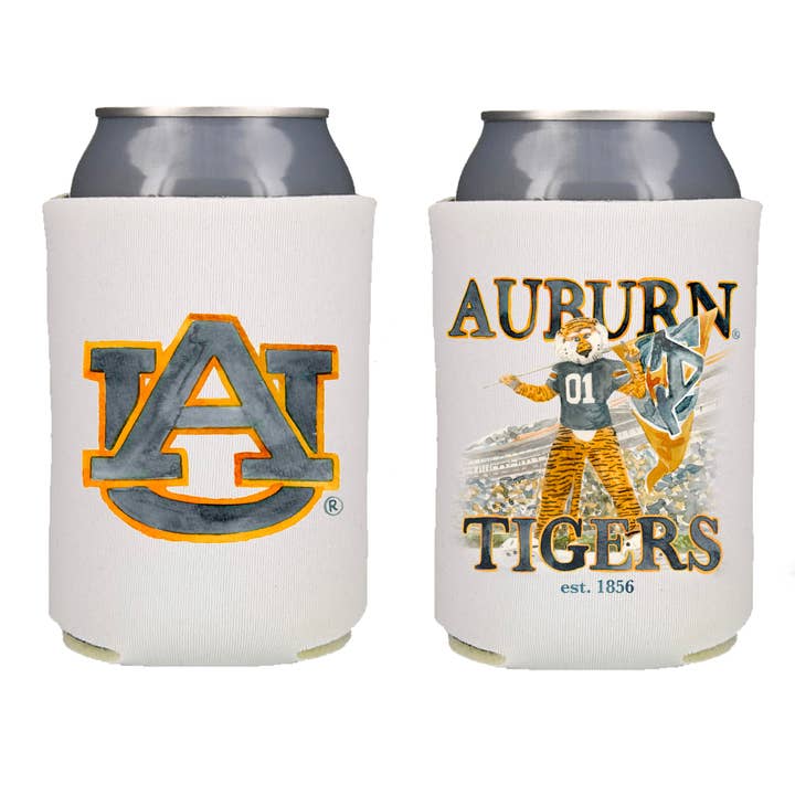 Gracefully Made Art - Wholesale Drink Huggers & Koozies - Auburn University Koozie