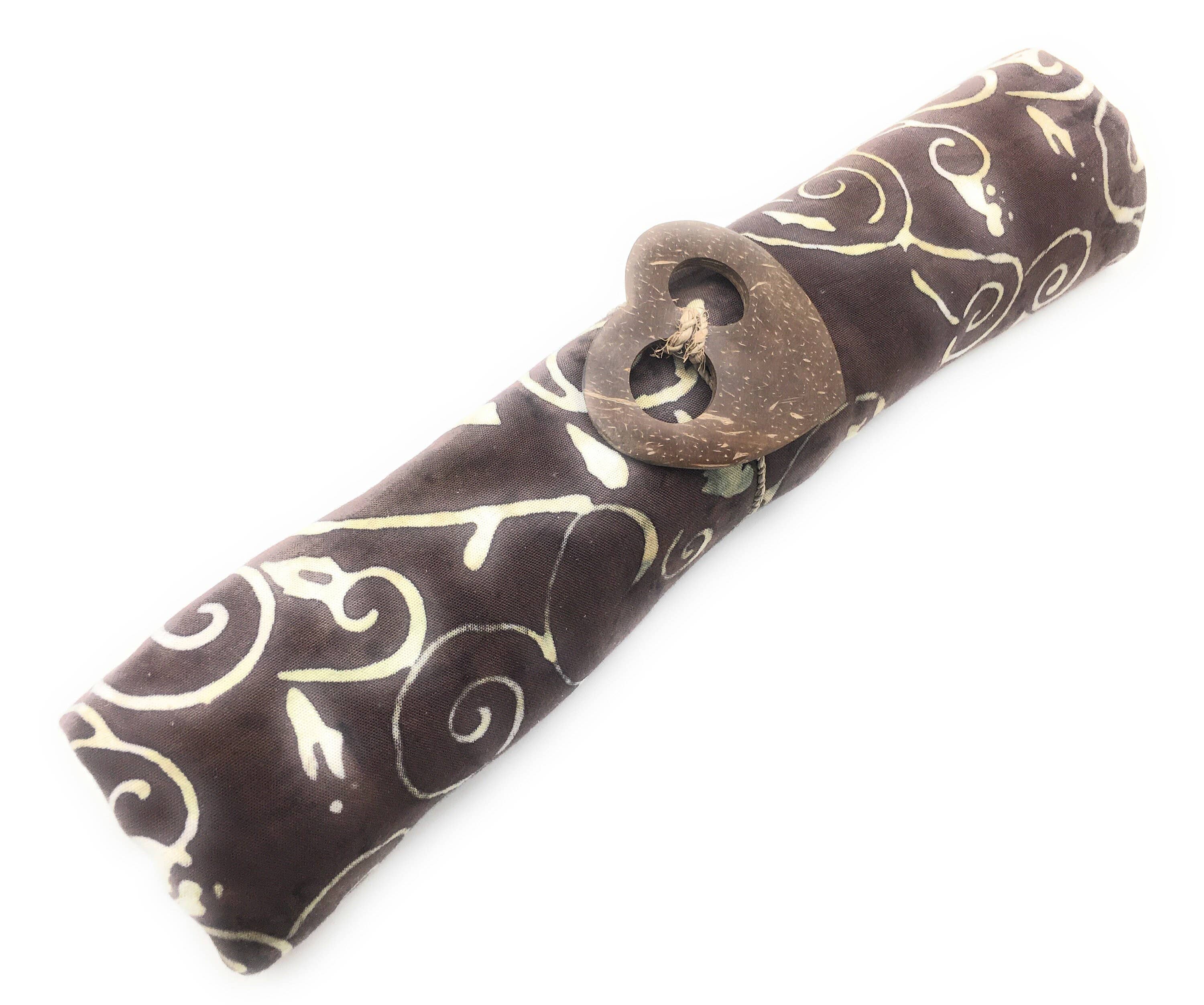 JDLUV - Wholesale Scarf - Women's - New Just Arrived...handmade Sarong Bali Sea  and or Floral Design  - Brown & Beige -  Limited Quantity on Hand. Art # 6-41