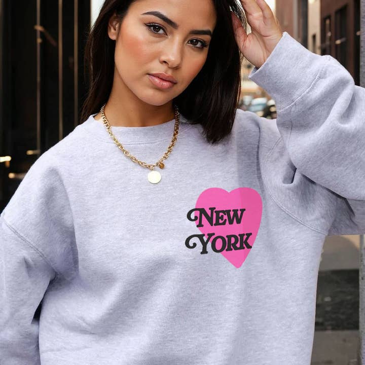 Anpassad hjärta Sweatshirt för wholesale av House of Lulu