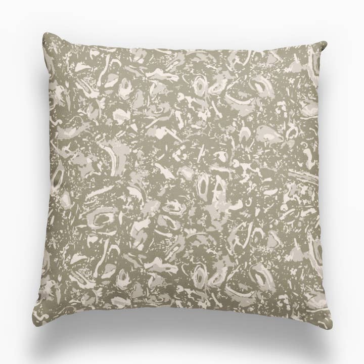 Emily Daws - Wholesale Throw pillow cover - River Reef Pillow in Hazel0