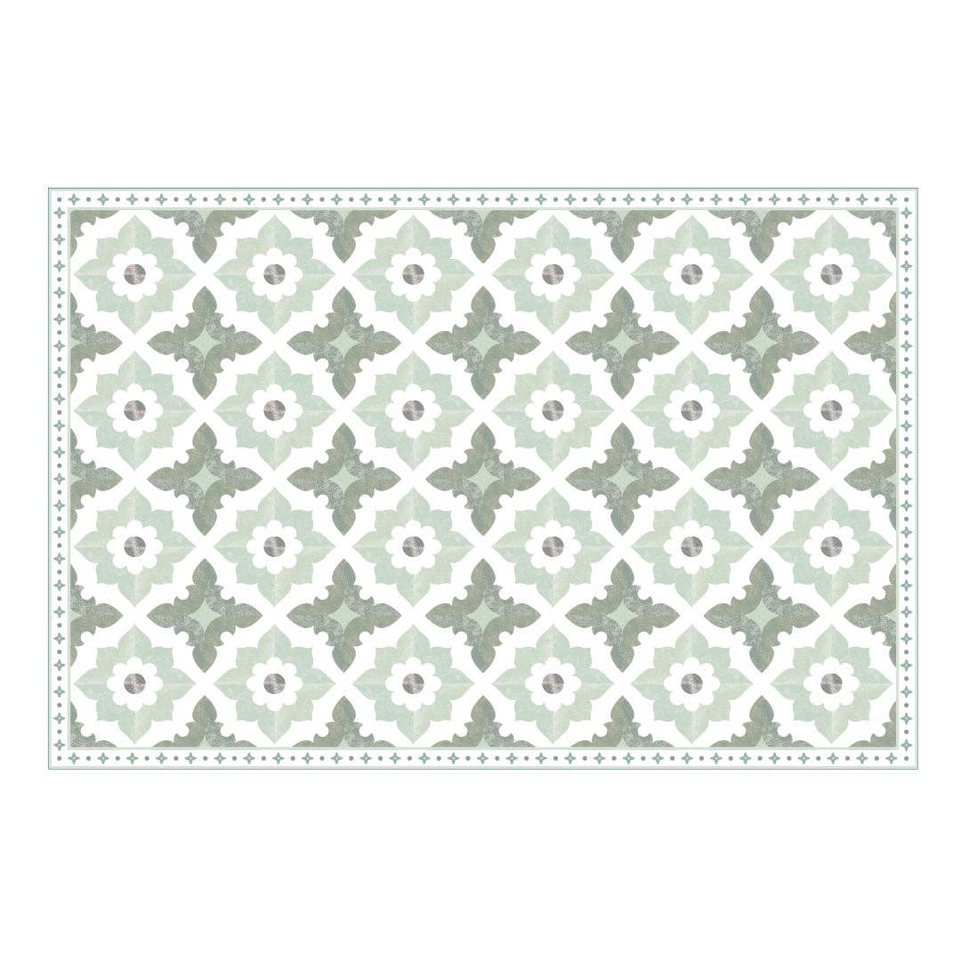 Carolina Creekhouse - Wholesale Floor Mat - Sarah FloorFlat | Green0