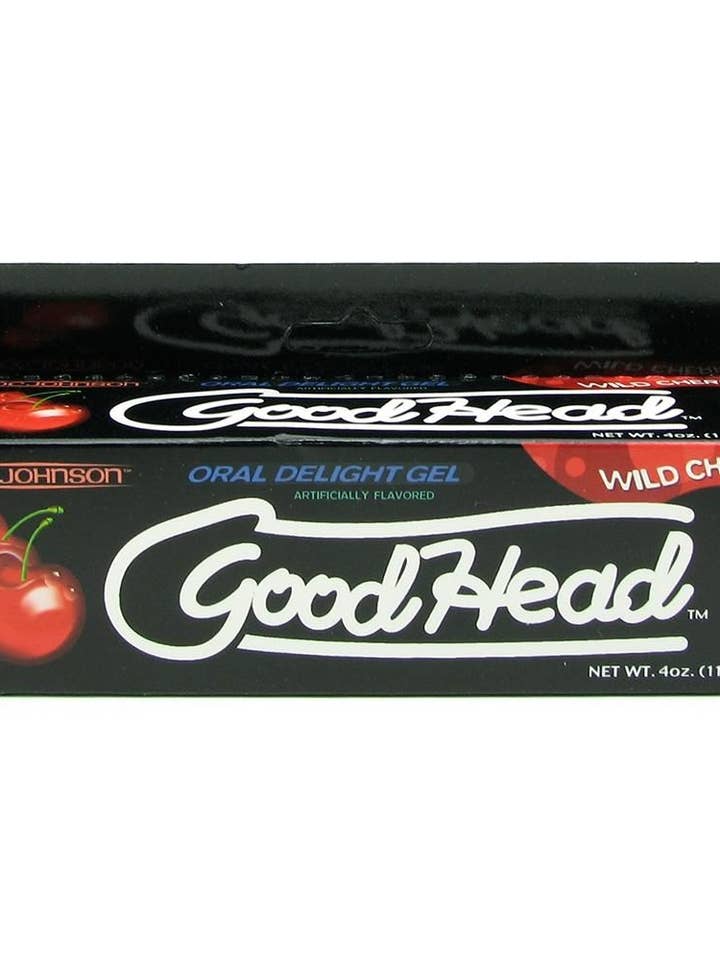 Gel GoodHead Oral Delight 4 oz/113 g à la cerise sauvage pour la vente par Lingerie Mart