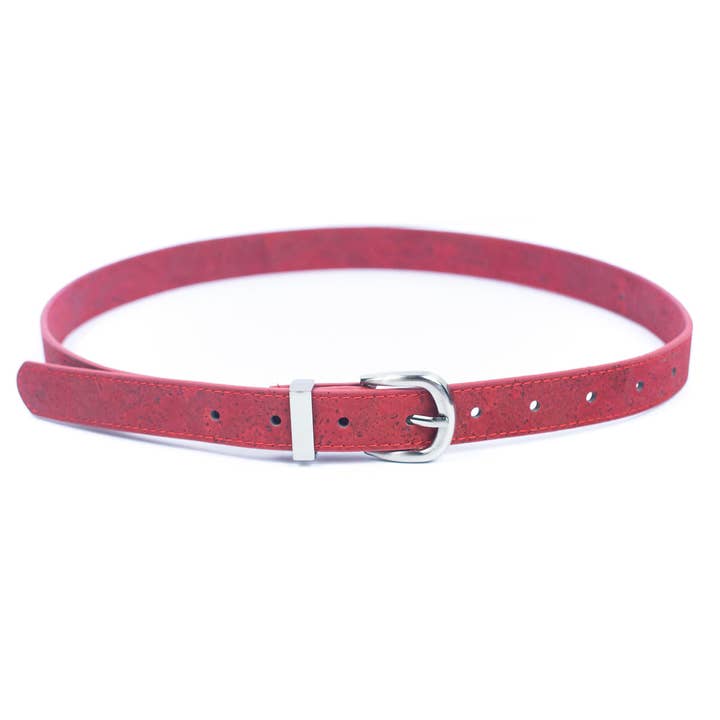 Meninas Bonitas Cork - Wholesale Belt - Women's - Double-Sided Cork Women's Belt L-100611
