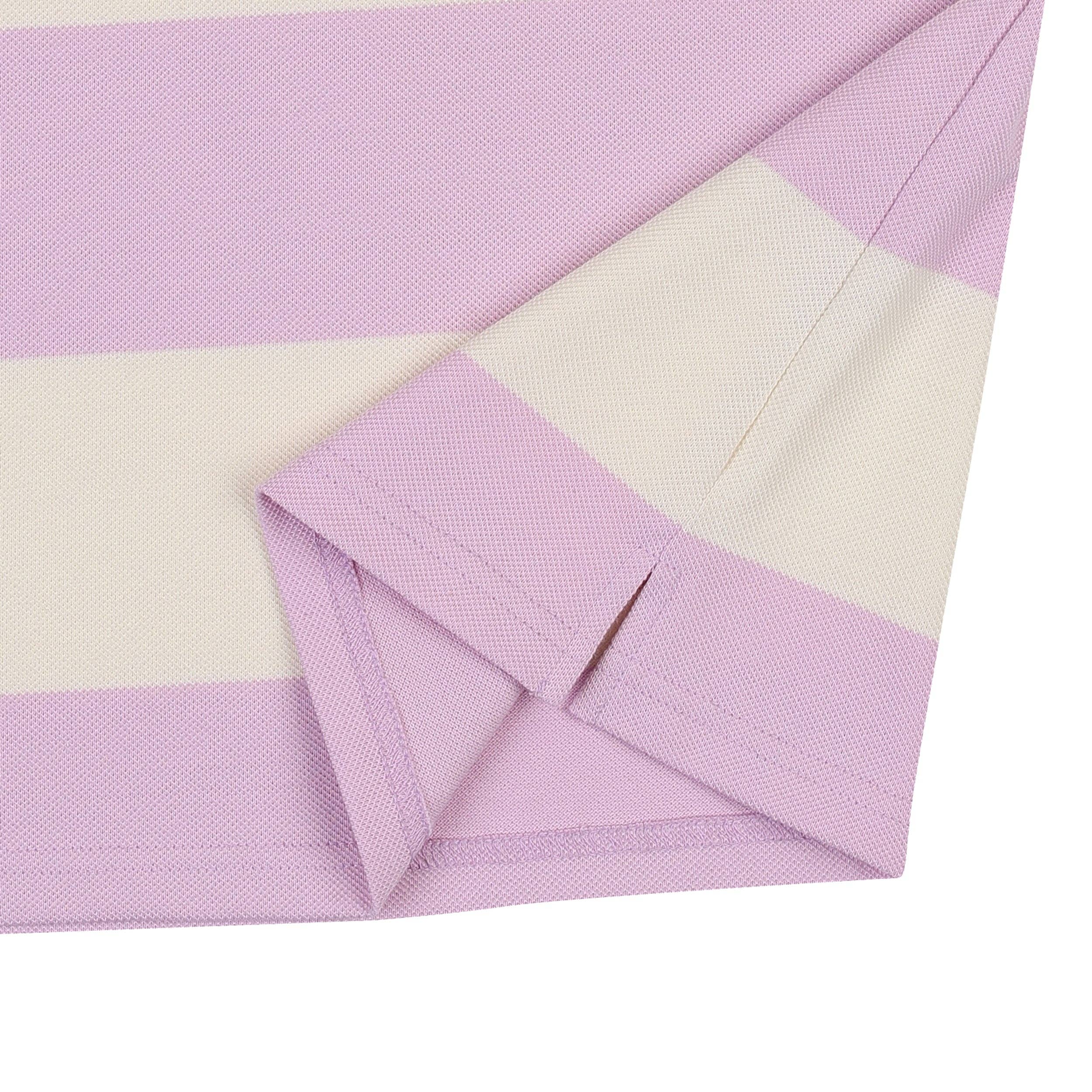 ToTo Heros - Wholesale Dress - Kids - Cruz Striped Pointy Collar Piqué Polo Dress3