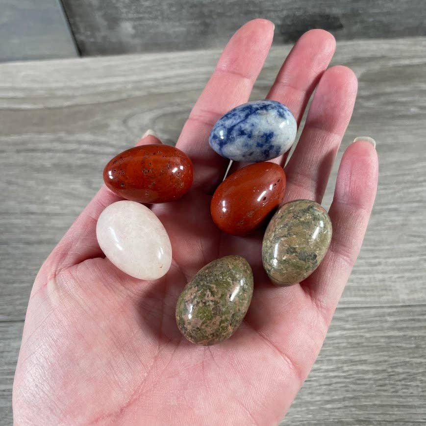 Keystone Crystals - Wholesale Spiritual Stone/Crystal - Assorted Small Gemstone Eggs – Crystals for Retailers3