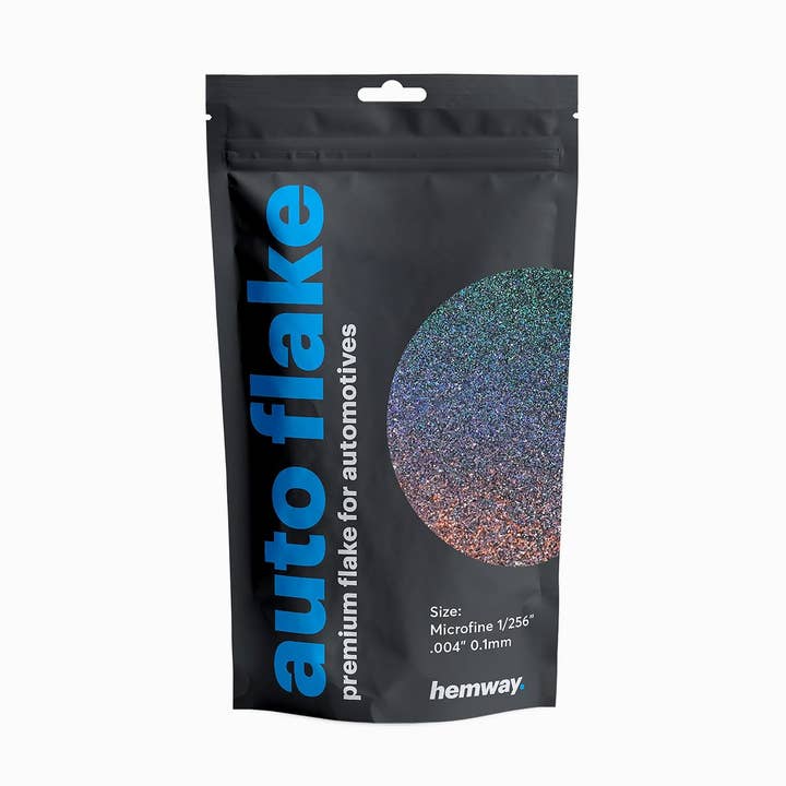 Automotive Glitter Gun Metal Holographic 100g for wholesale by Hemway