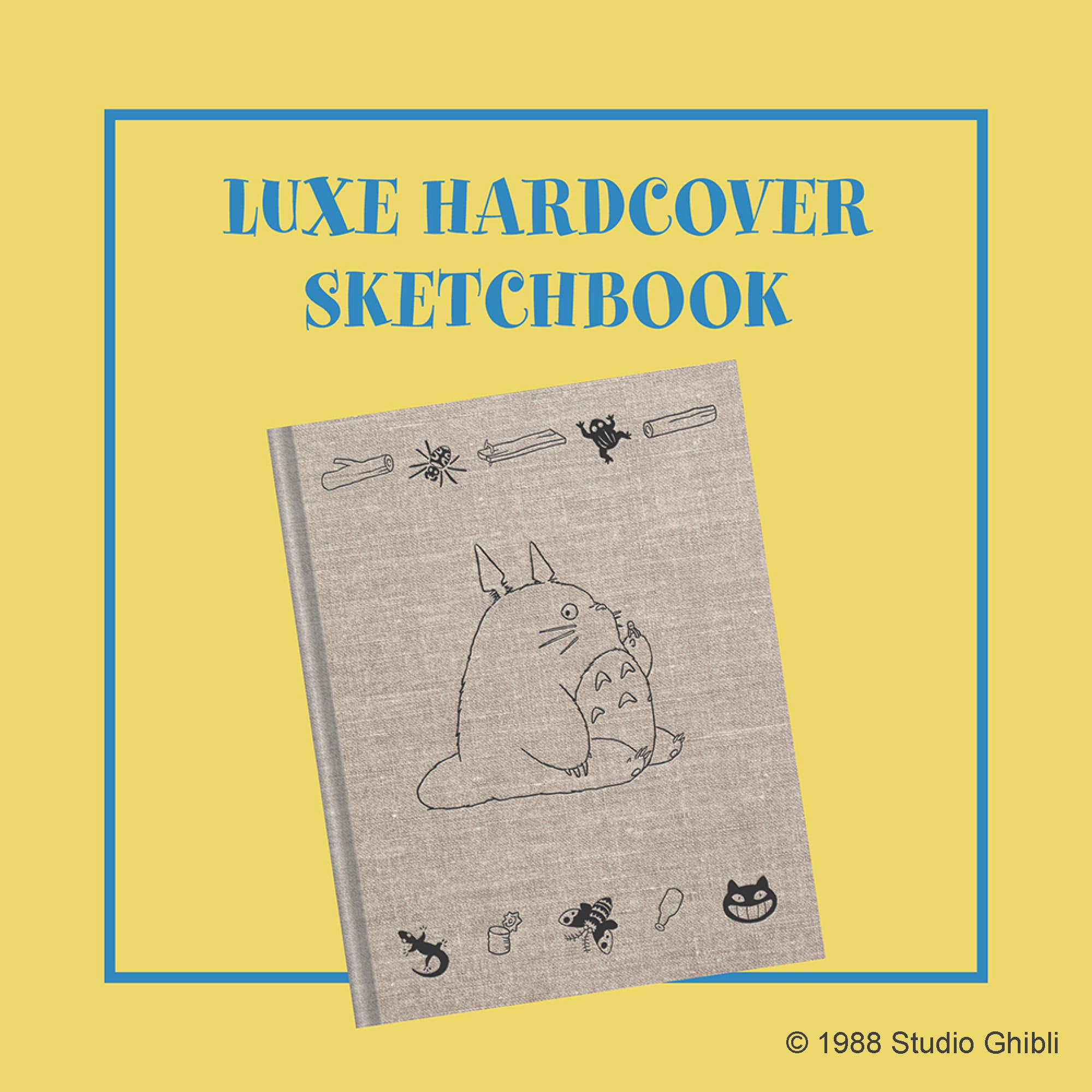 Chronicle Books - Wholesale Sketchbook/Sketchpad - My Neighbor Totoro Sketchbook4