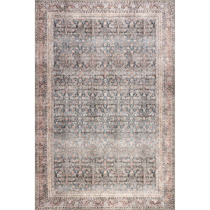Hillstone Collection Elfrieda Traditional Vintage Medallion Area Rug for wholesale by nuLOOM