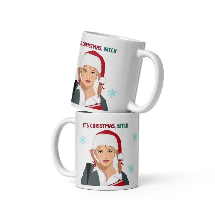 Poppermost Prints - Wholesale Coffee Mug - Britney Christmas Mug3