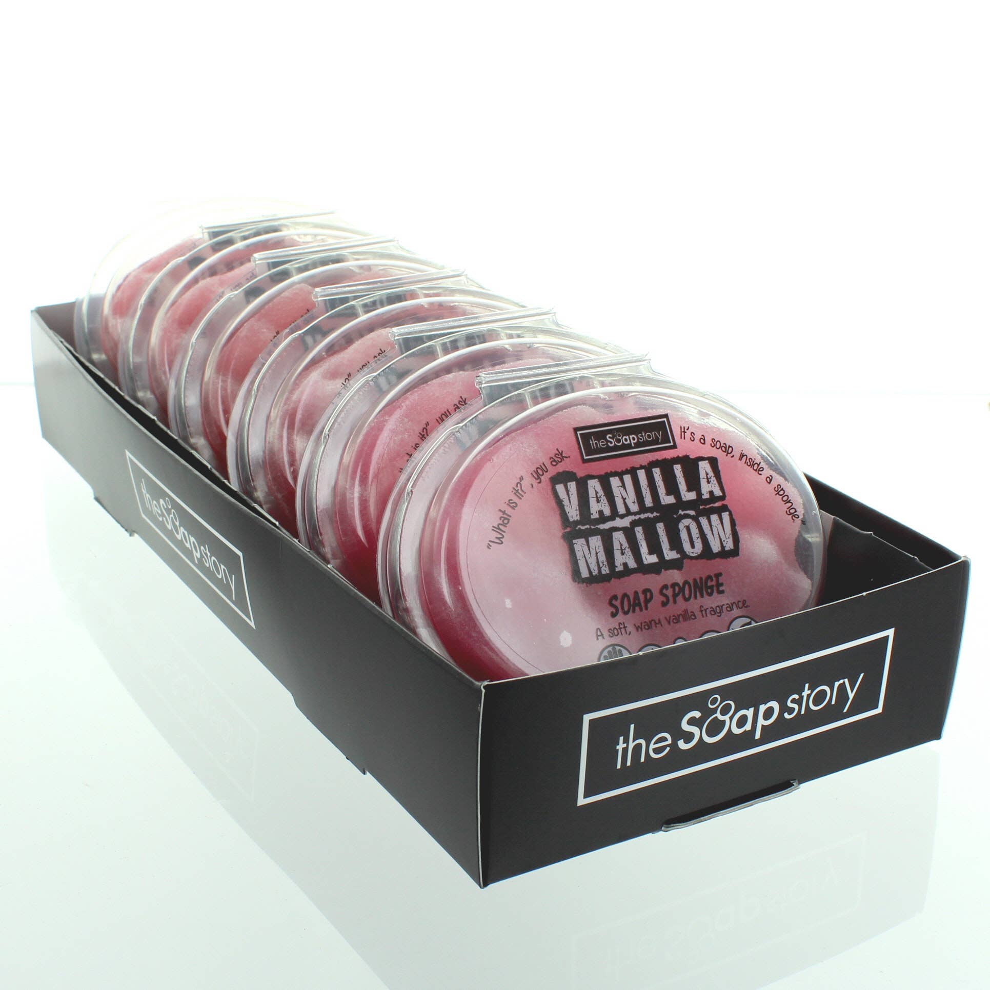 The Soap Story - Wholesale Bath Pouf/Sponge - Vanilla Mallow Soap Sponge2