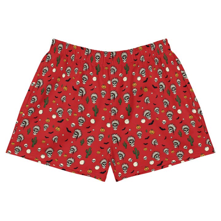 Pantalones cortos deportivos Sugar Skulls: Hallowed Ground para venta al por mayor de Texas Eclipse Outfitters