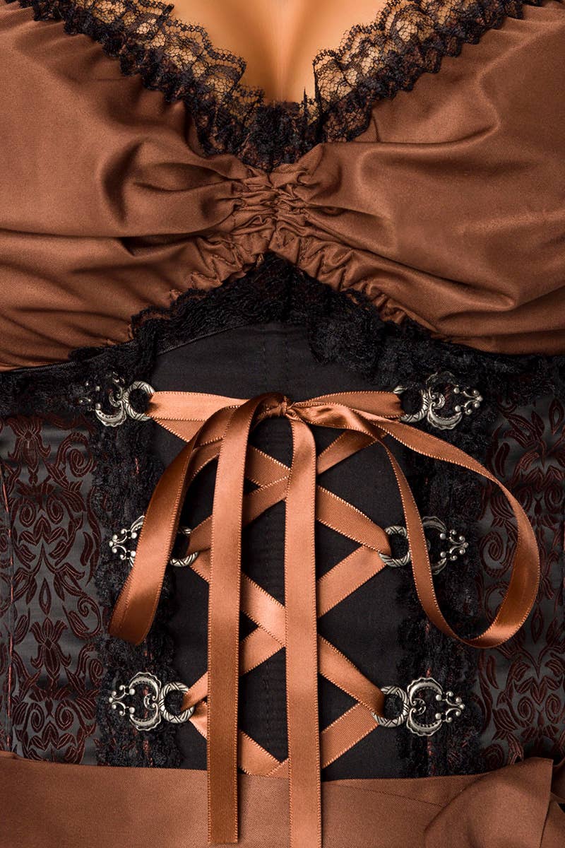 atixo GmbH - Vente Déguisement – femme - Dirndl premium avec blouse et tablier (7000)33