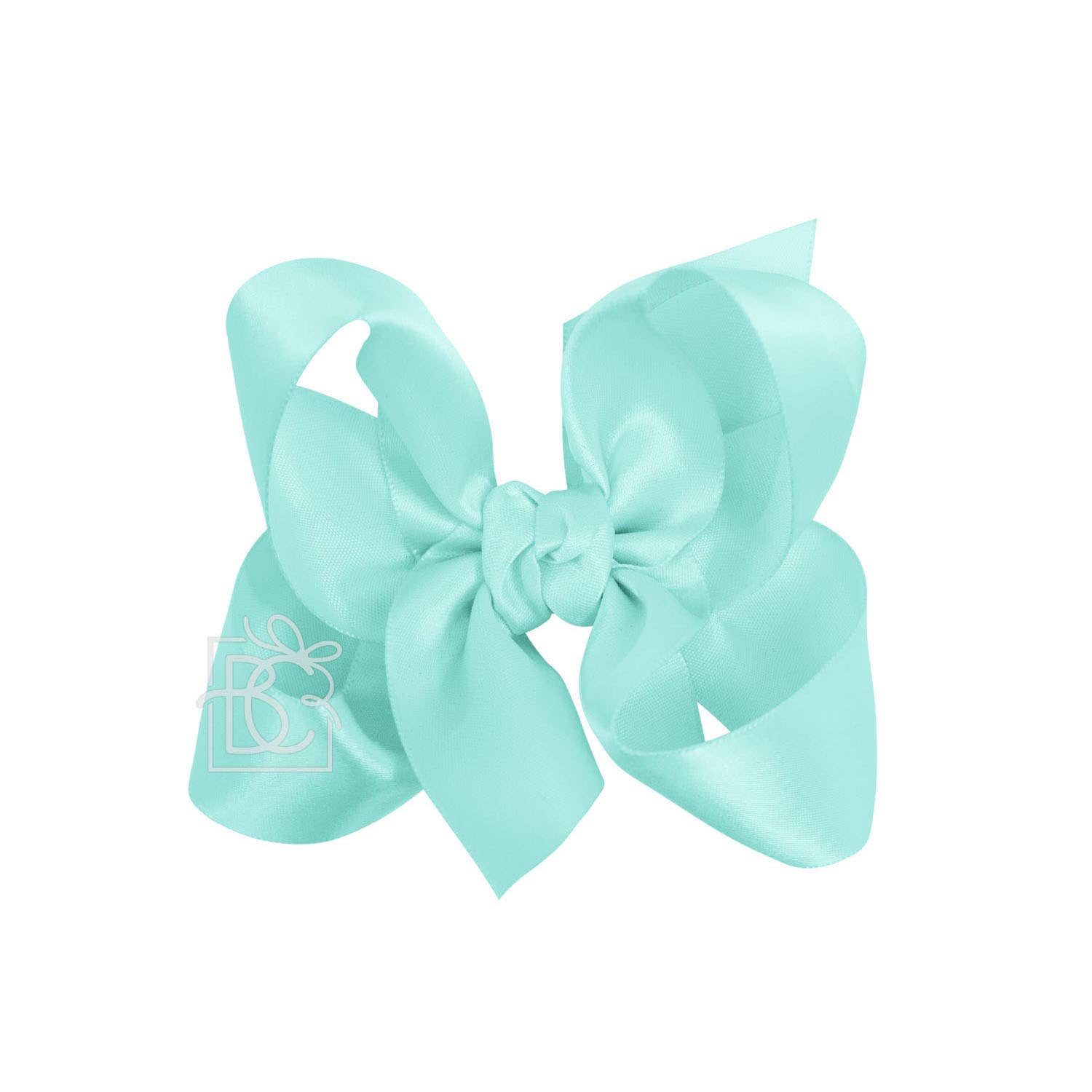 Beyond Creations, LLC - Wholesale Hair Bow - Kids - SATIN BOW ON CLIP263