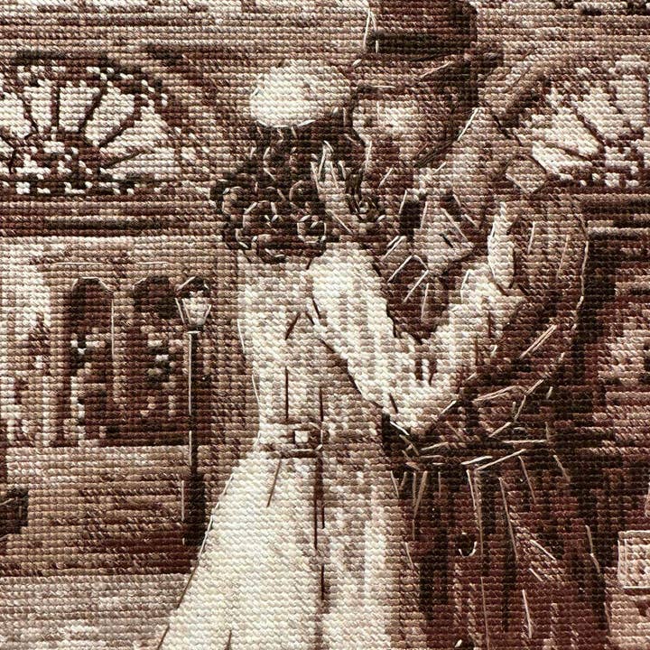 RIOLIS - Wholesale Embroidery/Cross Stitch Supplies - Cross Stitch Kit From Riolis 2111 Old Photo. Rendezvous2