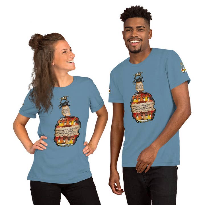 Blantons Bourbon Obsessed S/S Tshirt for wholesale by Drunk Girl Art