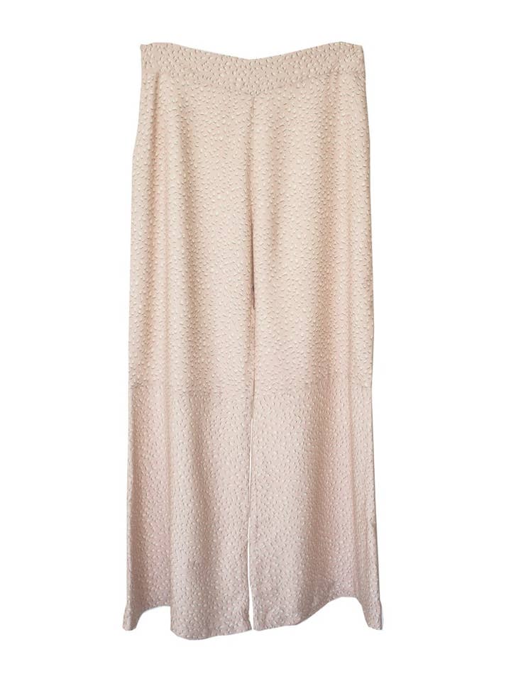 Broek Edith - Animal Rosa Viscose FSC voor wholesale door M.R BRAVO