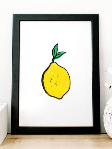 lemon engraving for wholesale by Mitsou