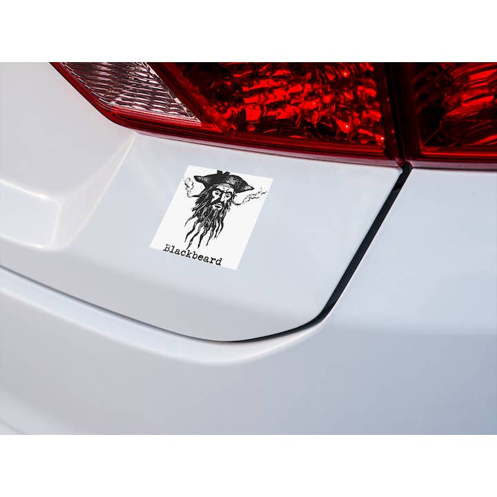 House of Swank Clothing - Wholesale Sticker - Blackbeard Head Sticker