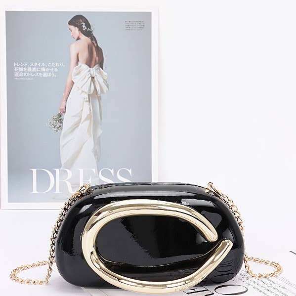 Oblige by G - Wholesale Clutch bag – women's - Modern Oval Handle Clutch Bag
HPC64850