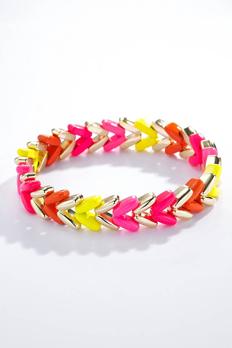 BYREN | ÉLINE L'ATELIER - Venta al por mayor Pulseras de cadenas y eslabones - Pulsera elástica de acero 324CP174