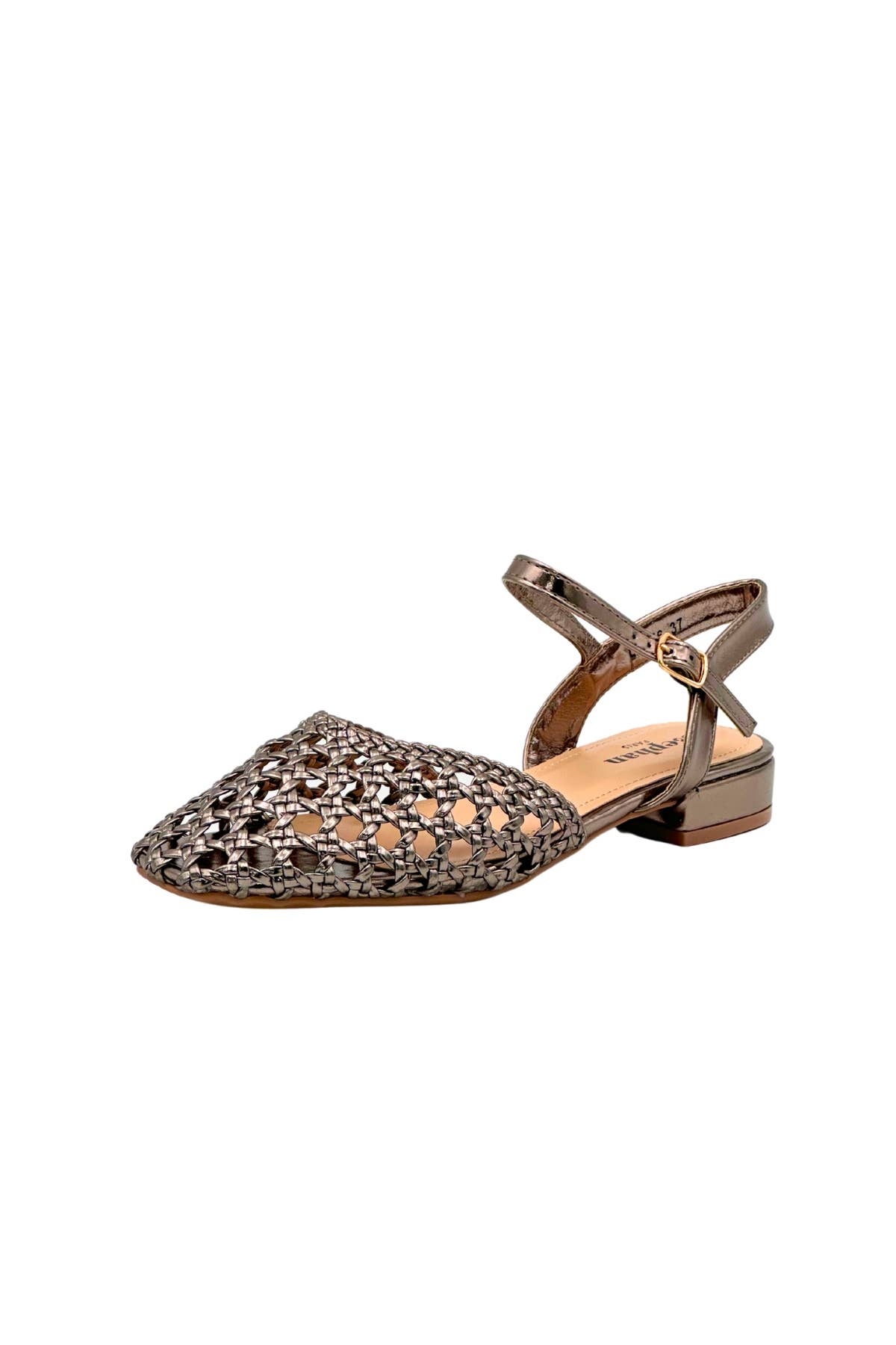 Stephan Paris - Wholesale Sandals - Women's - Openwork braided sandals with adjustable strap LN-569