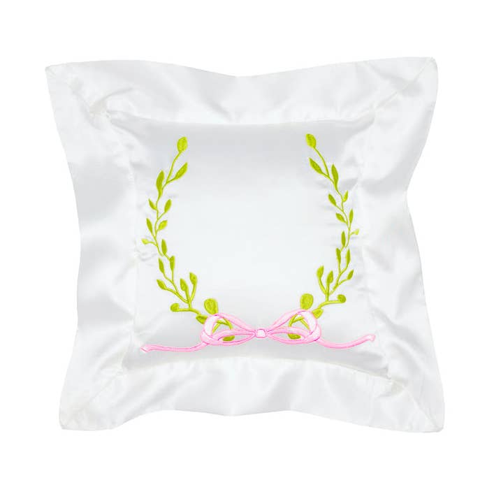 Square Satin Baby Pillow for wholesale by Over the Moon Gift