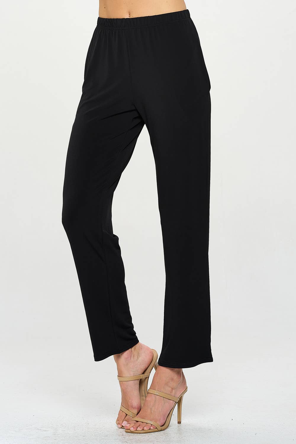 Black HIT Straight Pocket Trouser-5044HT-ARS1-K for wholesale on Faire2