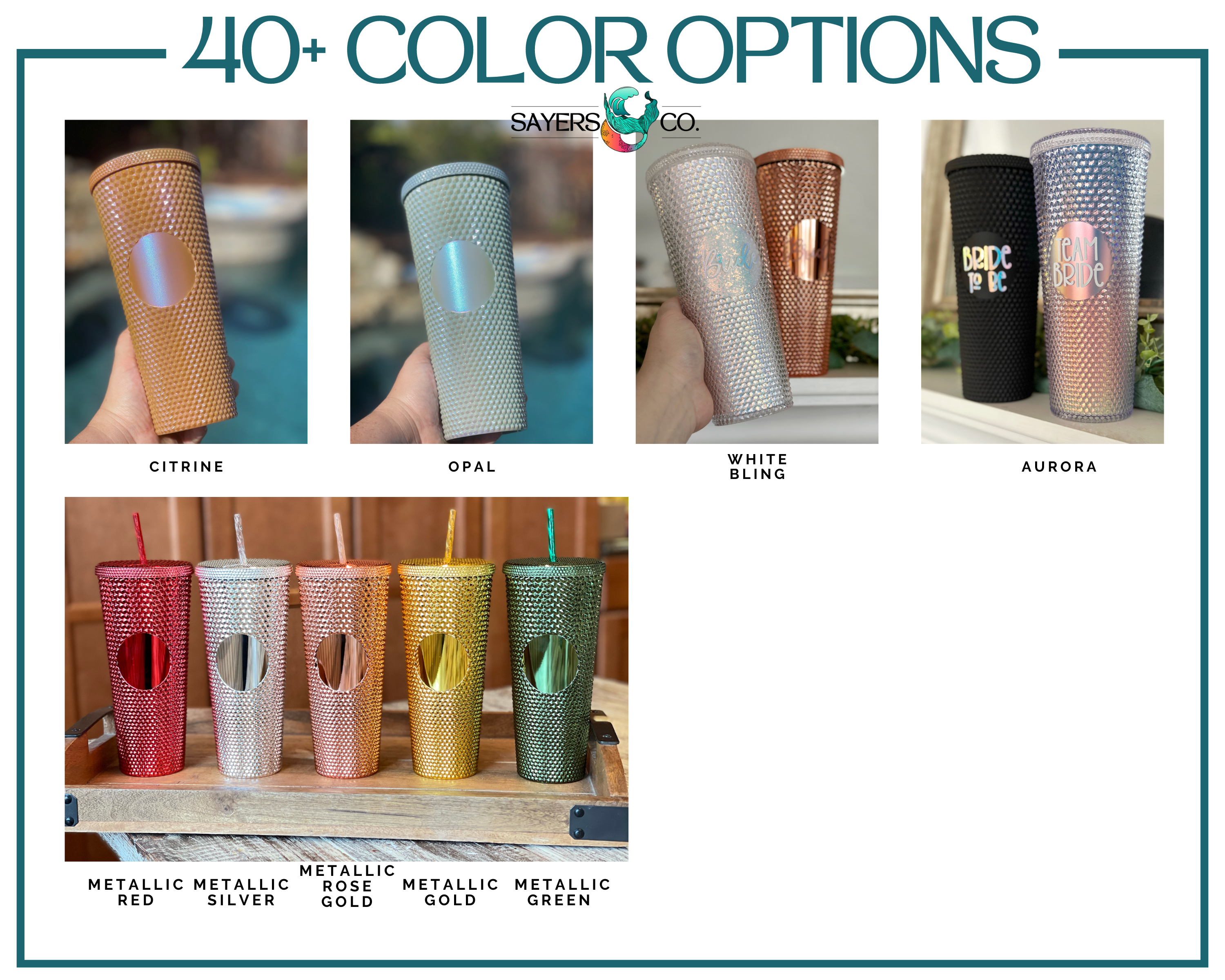 Sayers & Co. – wholesale Isolerade dryckesvaror – Anpassad logoisolerad tumlare med halm - 24oz5