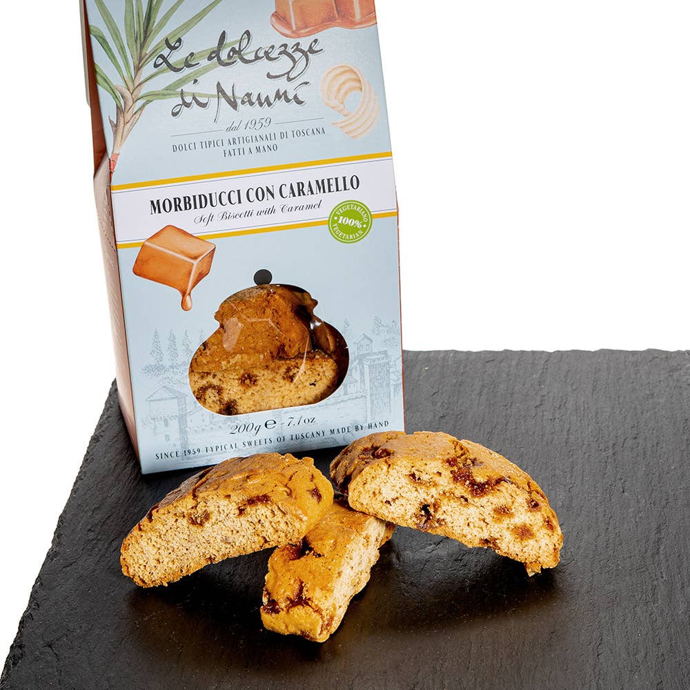 Le Dolcezze di Nanni - Wholesale Cookie - 519 Morbiducci with Salted Caramel, soft biscuits made in Italy, Tuscany 2