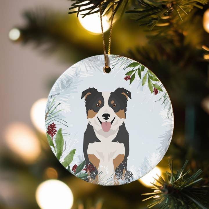 Bordercollie Kerstversieringen voor wholesale door Canine Companions