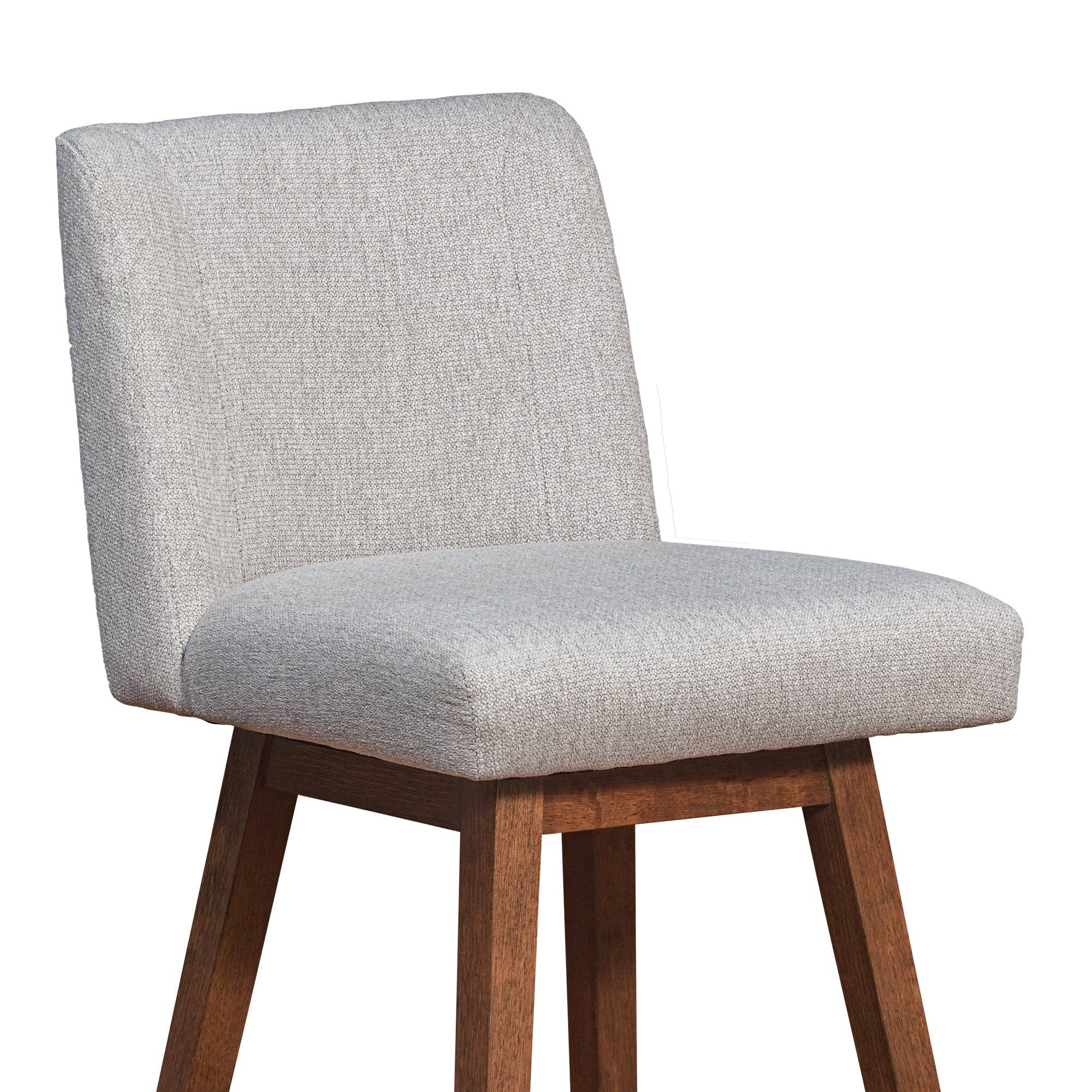 Armen Living - Wholesale Stool - Isabella Modern Upholstered Wood Swivel Barstool39